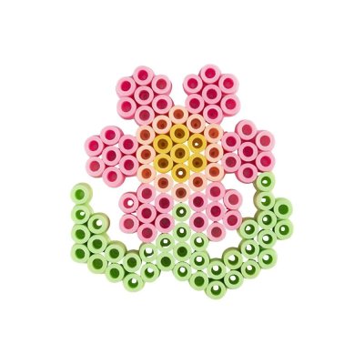 Biobeads perleplade - stjerne - 9x9 cm