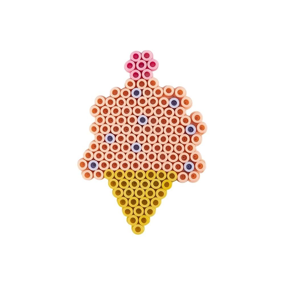 Biobeads perleplade - stjerne - 9x9 cm
