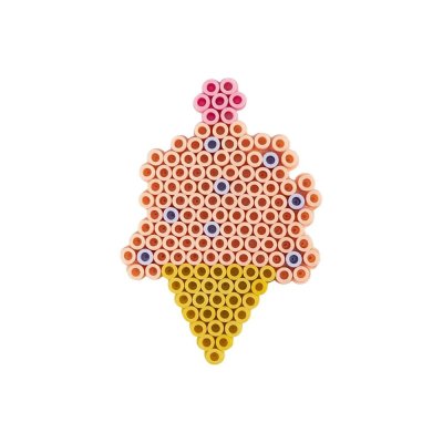 Biobeads perleplade - stjerne - 9x9 cm