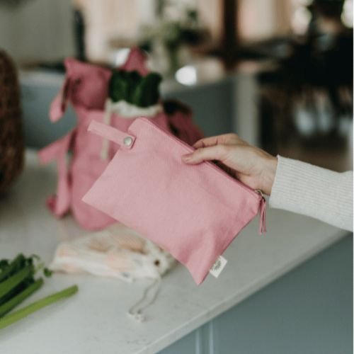 Pocket til mulepose - Pink