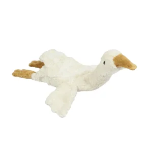 Organic heating pad teddy bear - Goose - Small - White