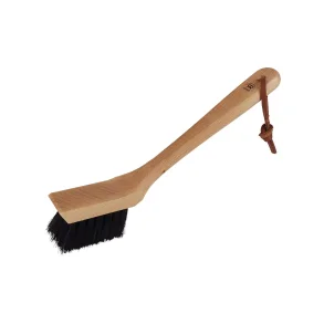 Wooden washing-up brush - with scraping edge - soft