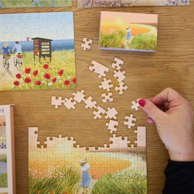 Puslespil s�t - 9 sm� puslespil - Summer Moments