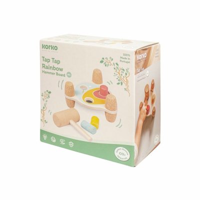 Tap Tap Rainbow Hammerbank aus Kork