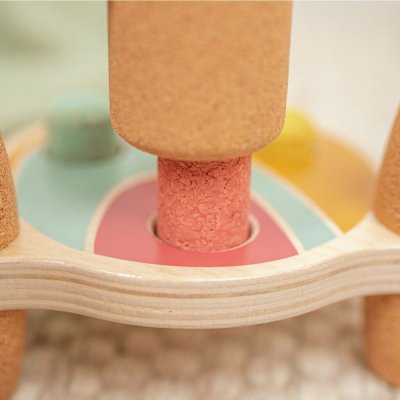 Tap Tap Rainbow Hammerbank aus Kork