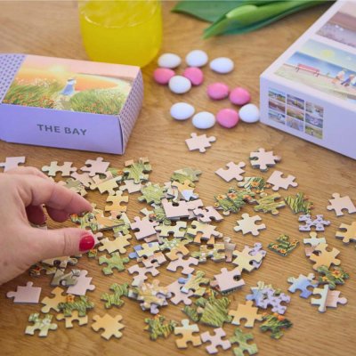 Puslespil s�t - 9 sm� puslespil - Summer Moments