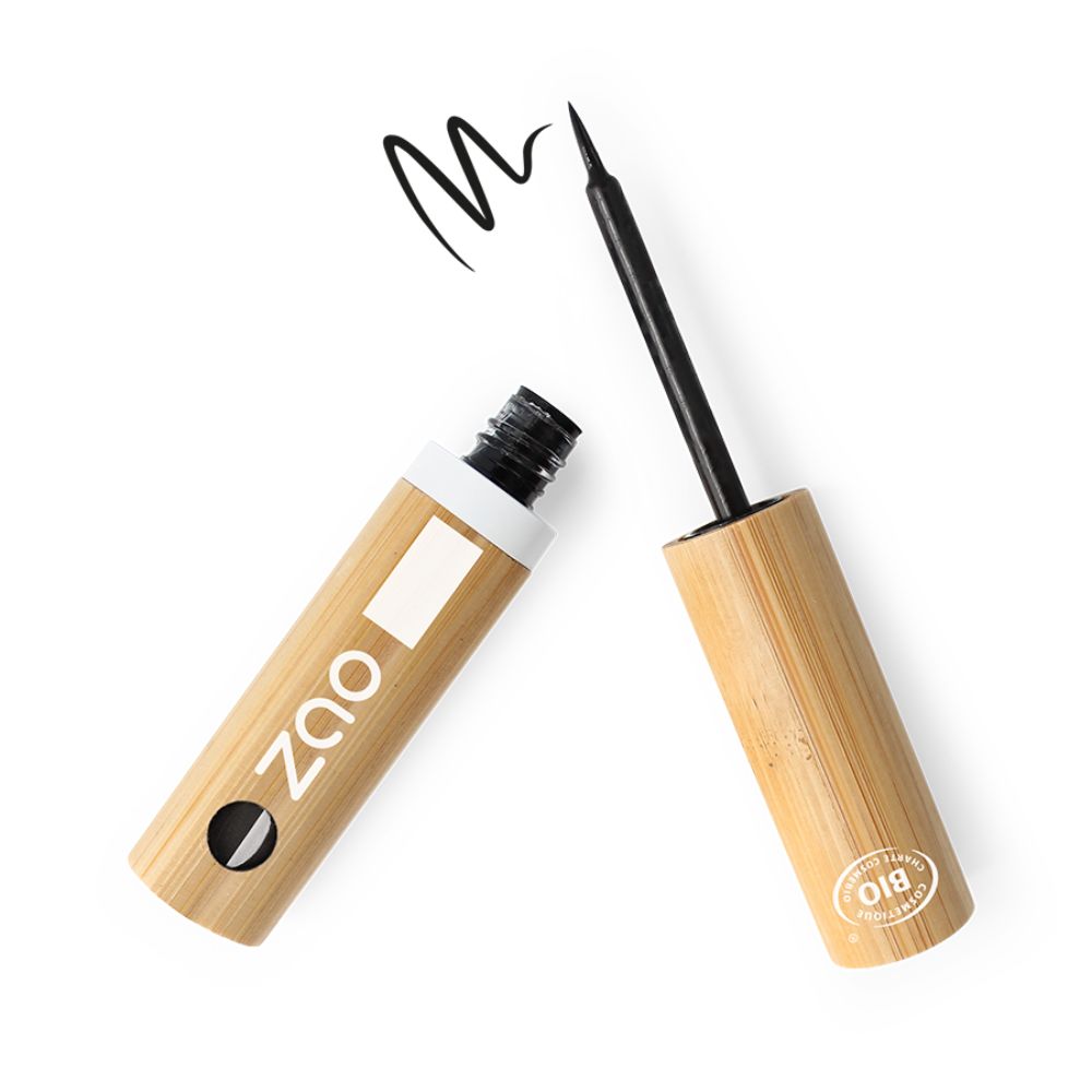 ZAO eyeliner nr. 066 - Felt tip - Black Intense