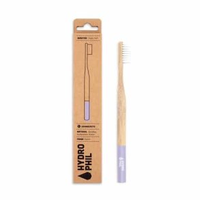 Bamboo toothbrush - Super soft - Purple