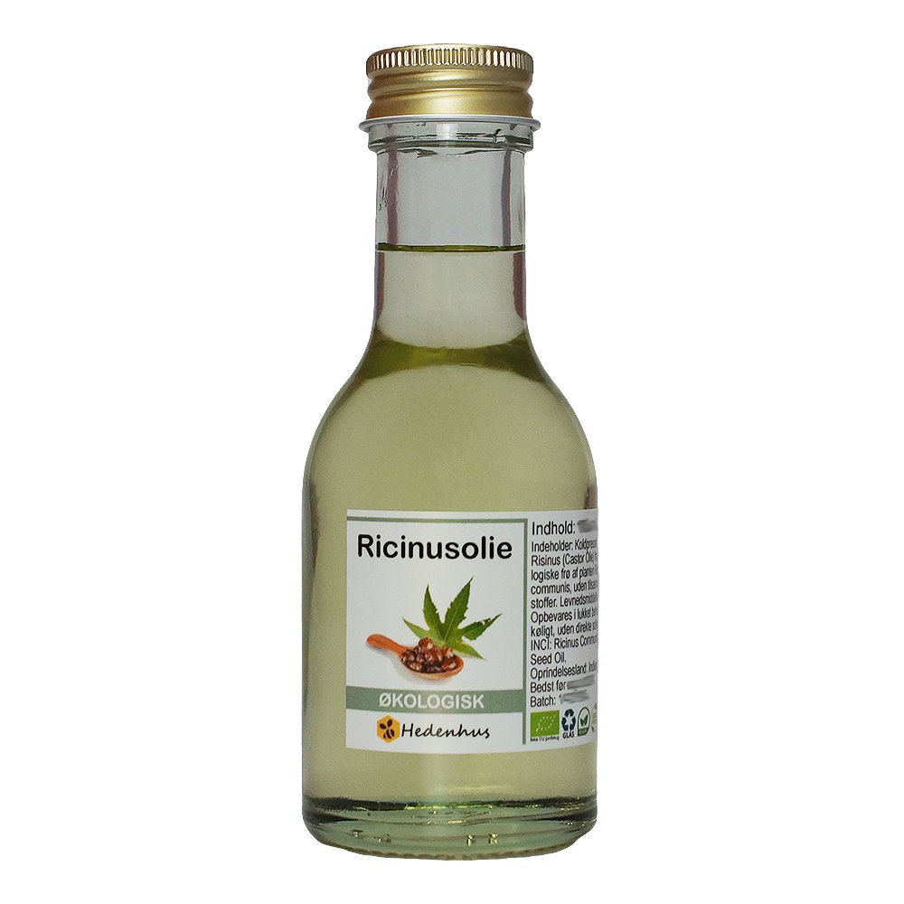 kologisk ricinusolie - 50 ml.