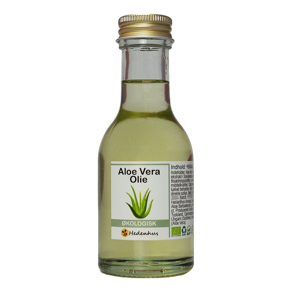 kologisk aloe vera olie 50 ml.