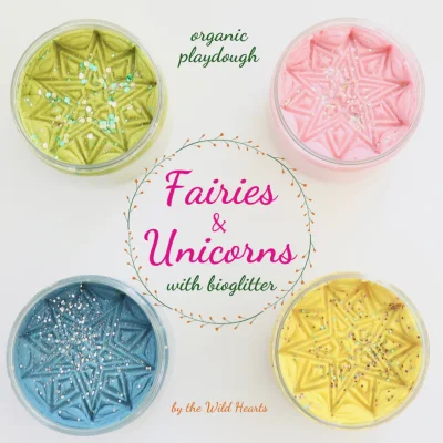 kologisk modellervoks glimmer st - Pure - Fairies & Unicorns
