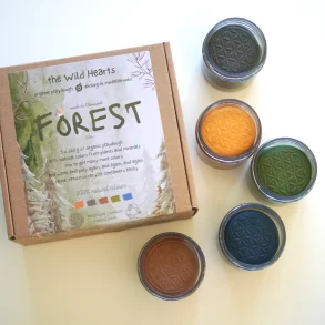 Organic modeling wax set - Forest - 5 x 120g