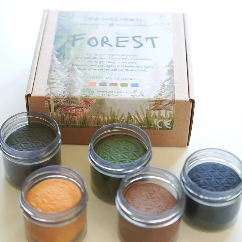kologisk modellervoks st - Forest - 5 x 120g