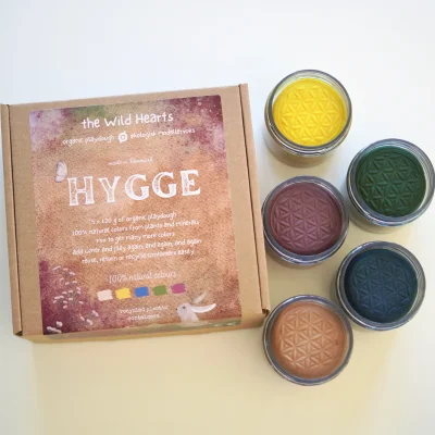 kologisk modellervoks st - Hygge - 5 x 120g