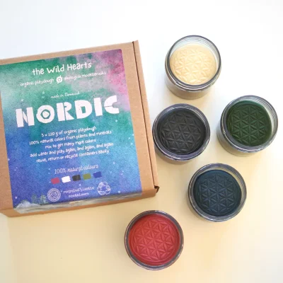 kologisk modellervoks st - Nordic - 5 x 120g