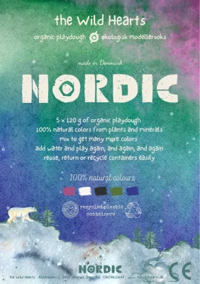 kologisk modellervoks st - Nordic - 5 x 120g