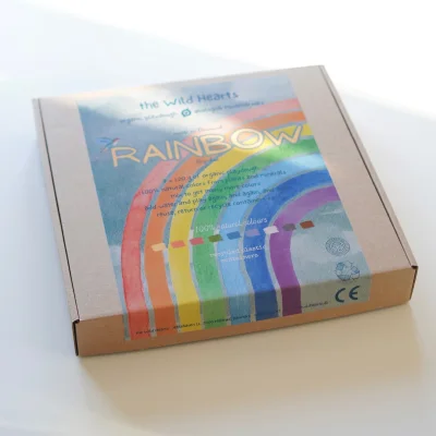kologisk modellervoks st - Rainbow - 9 x 120g