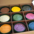 Set mit biologischer Knetmasse - Regenbogen - 9 x 120g
