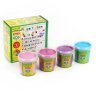 Finger paint - 4 pcs - pink colours