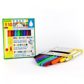 Markers for children - 4 mm tip - 10 pcs