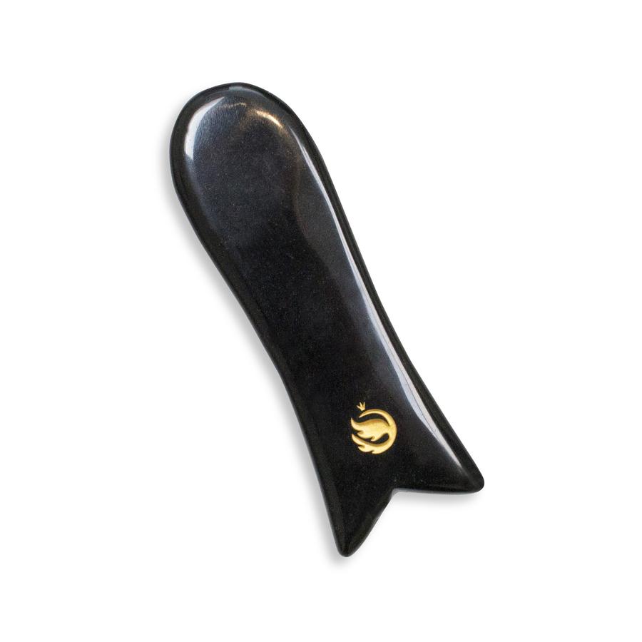 Flow Gua Sha - Obsidian - Økofamilien