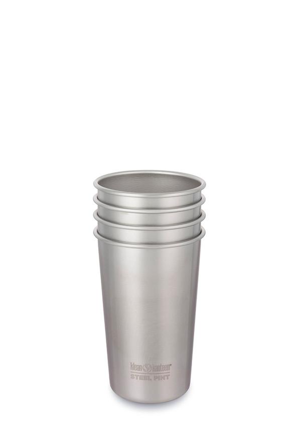 Klean Kanteen kop i rustfrit stål - 473 ml. - 4-pak