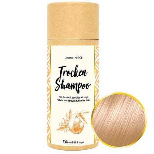 Vegansk tørshampoo - til lyst hår - Orange