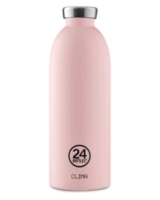 24Bottles termo drikkedunk - Dusty Pink (Stone Finish) - 850 ml