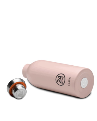 24Bottles termo drikkedunk - Dusty Pink (Stone Finish) - 850 ml