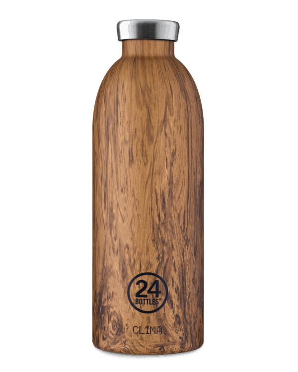 24Bottles termo drikkedunk - 850 ml - Sequoia Wood
