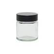Kr�mbeh�llare i klart glas - 30 ml.
