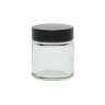 Cream jar in clear glass - 30 ml.