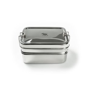 2-layer lunch box w. snack box - Large