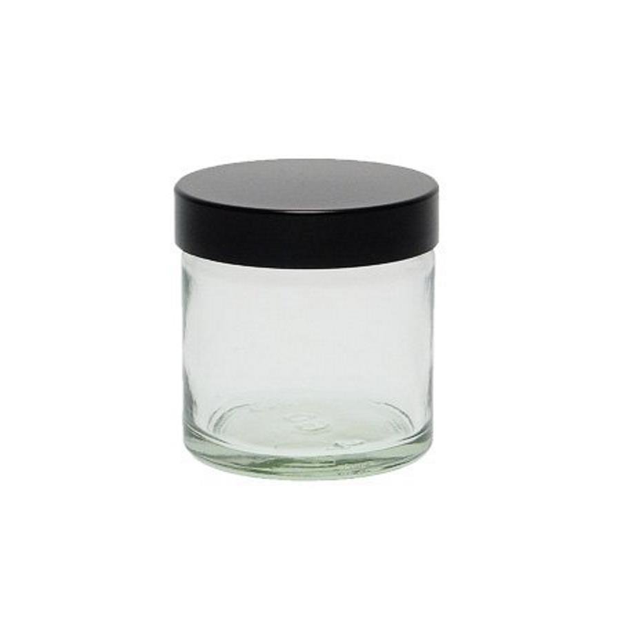 Creme krukke i klar glas - 60 ml.