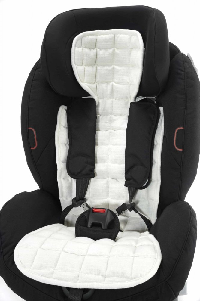 Kapok indsats til autostol 9-18 kg - Soft Beige