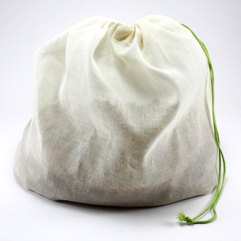 Stofpose i kologisk bomuld - XL - pakke med 3 stk.