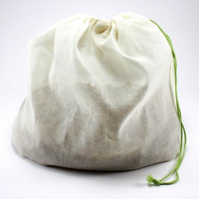 Stofpose i kologisk bomuld - XL - pakke med 3 stk.