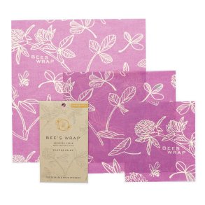 Bee's Wrap beeswax paper set - Mimi's Purple - 3 pcs
