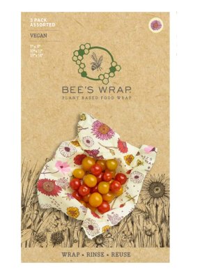 Bee's Wrap 3-pak - Meadow Magic - Vegansk