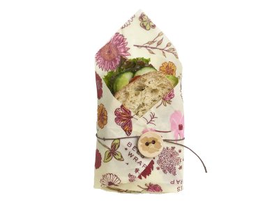 Bee's Wrap bivokspapir - Meadow Magic - Sandwich - Vegansk