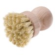 Wooden pot scrubber