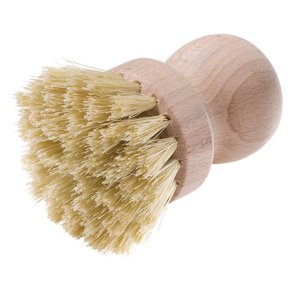 Wooden pot brush