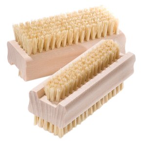 Wooden nail brush