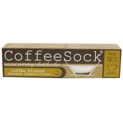 CoffeeSock genanvendeligt kaffefilter - til Hario V60-03 - 2 stk.