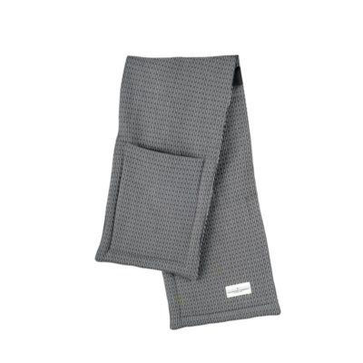 Grydelapper i kologisk bomuld - Evening Grey