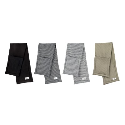 Grydelapper i kologisk bomuld - Evening Grey