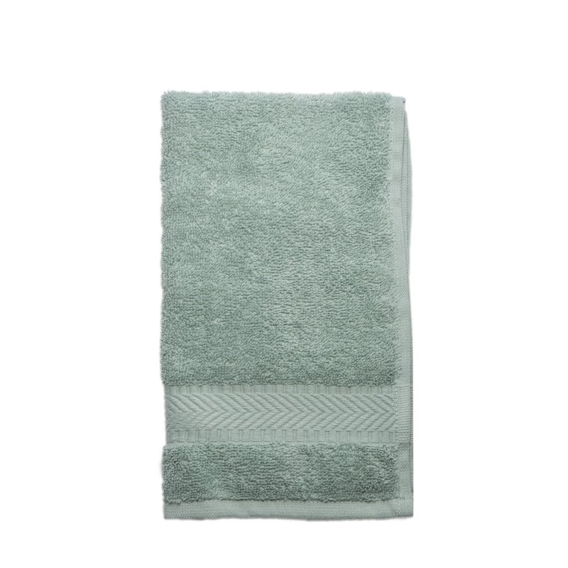 Gstehndklde i kologisk bomuld 30 x 50 cm. - Mineral Green