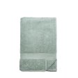 Handduk i ekologisk bomull 70 x 140 cm. - Mineral Green