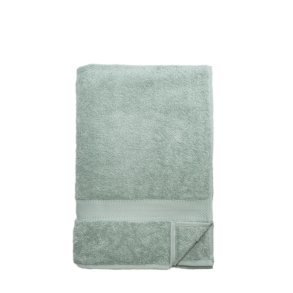 Towel in organic cotton 70 x 140 cm. - Mineral Green
