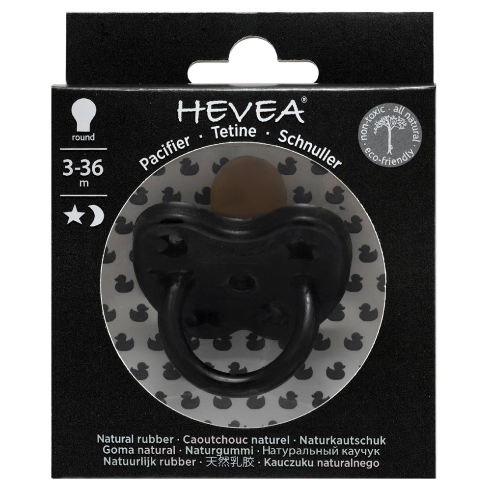 Hevea sut - Anatomisk - 3-36 mdr. - Outer Space Black